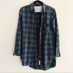 H&M Long Sleeve Plaid Shirt